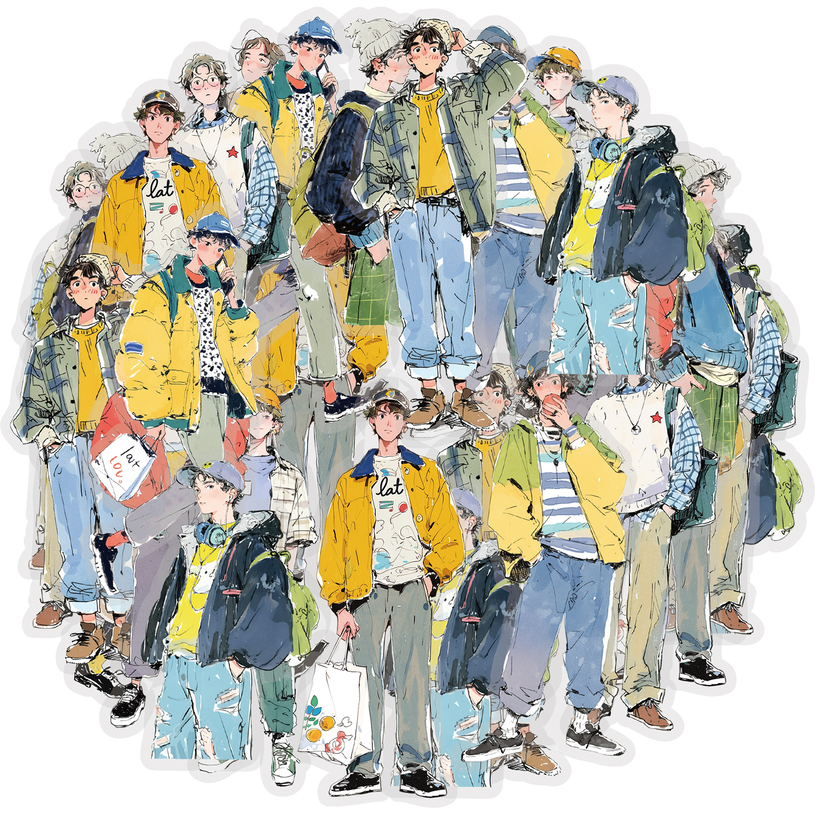 Japanese Lifestyle Gifts - Etori Life Street Style Boys 20Pcs