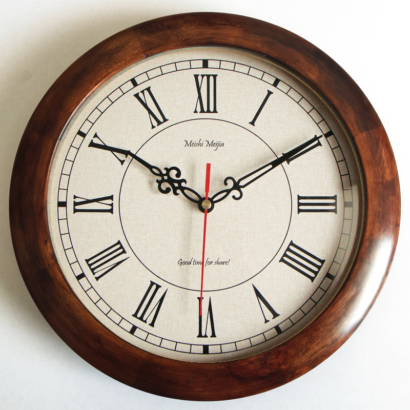 Japanese Style Wall Clock Vint - Japanese Lifestyle Gifts 评论和价格
