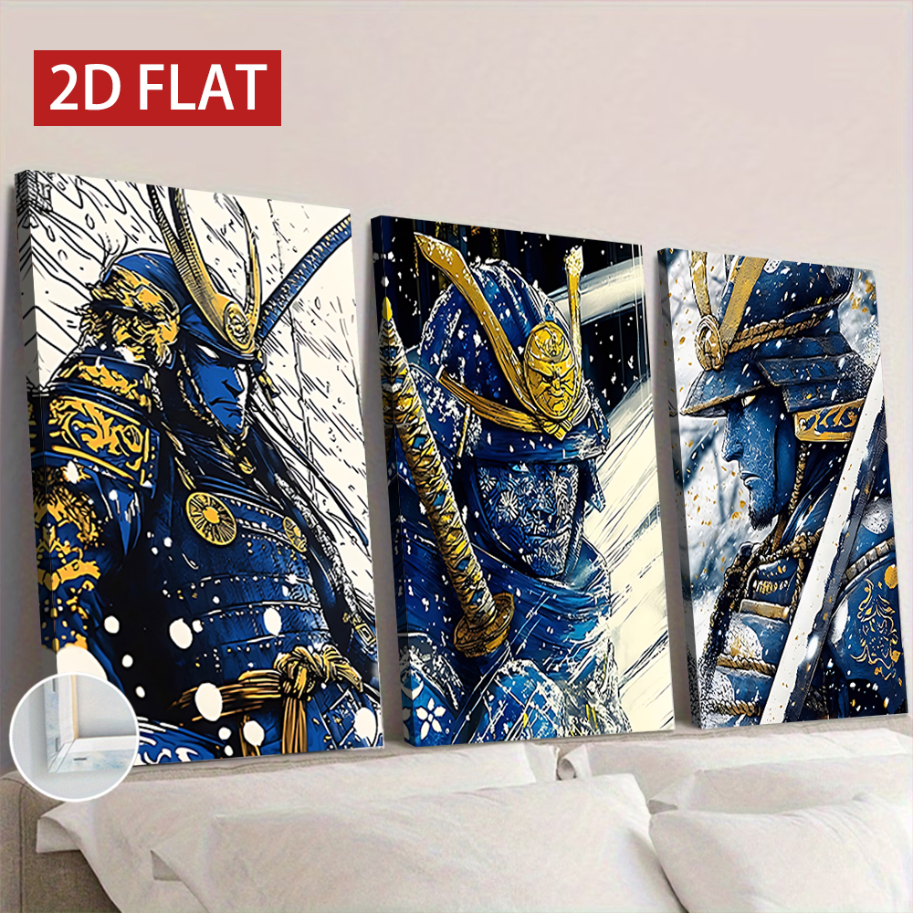 3 Counts Wooden Framed Canvas  - Japanese Lifestyle In Japanese 评论和价格